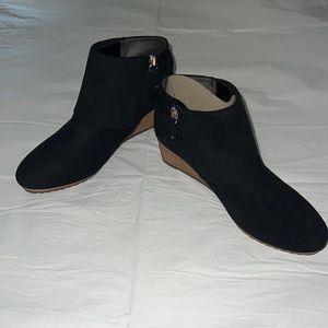 Dr Scholl’s black, wedges, size 8